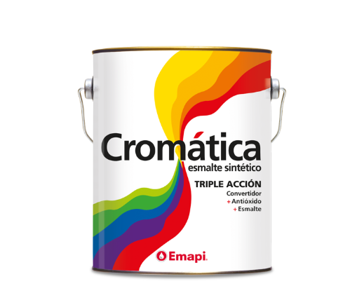 Esmalte sintetico Cromatica Triple accion blanco 4 L emapi 